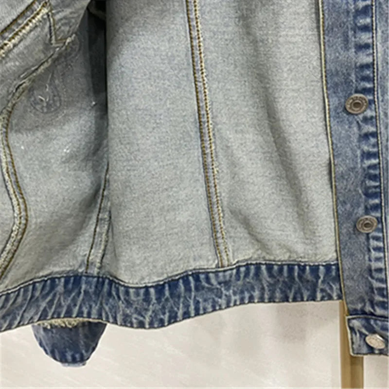 Denim Jacket Bling Wear