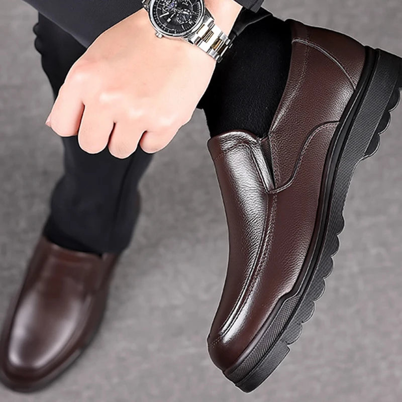 Vintage Men Leather Shoes