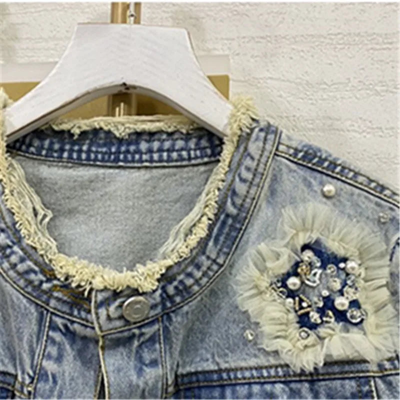 Denim Jacket Bling Wear