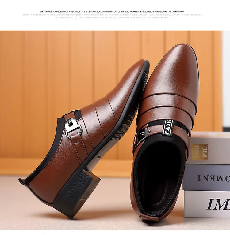 Classic Business Men Shoes Formal Slip On