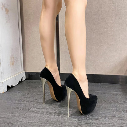 Sexy Platform Pumps Sexy High Heels Nightclub Dress Shoes